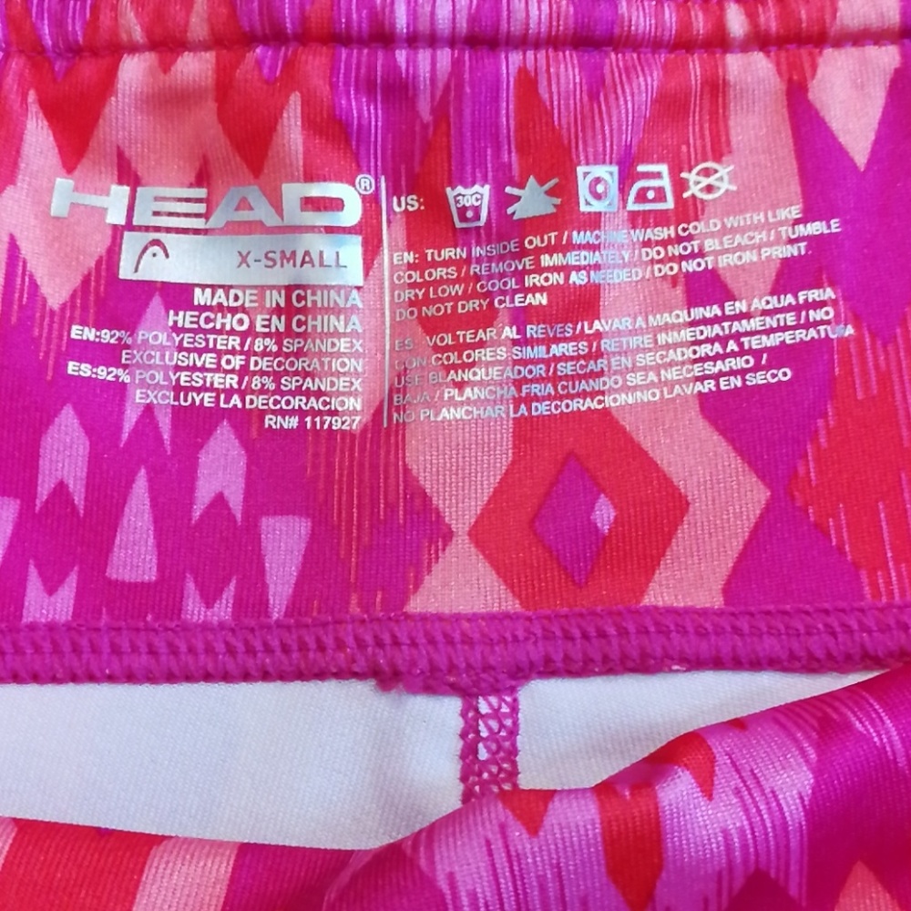 NWT Head XS compression dri-motion shorts - Picture 4 of 5